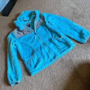The north face zip up fleece